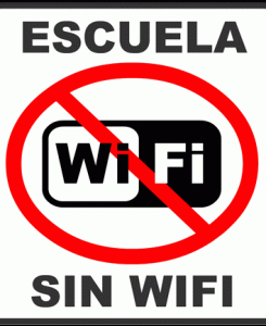 Escuela sin wifi